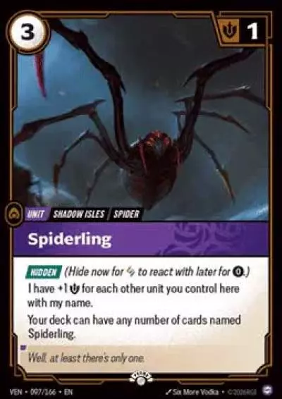 Spiderling - VEN-097-p - Promotional Cards - Riftbound card